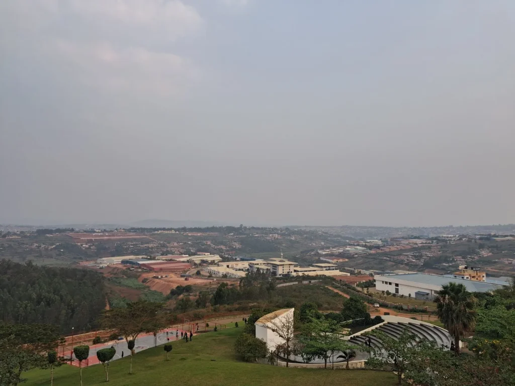 A view across the Kenyan landscape